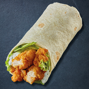 Hot Crispy Chicken Wrap